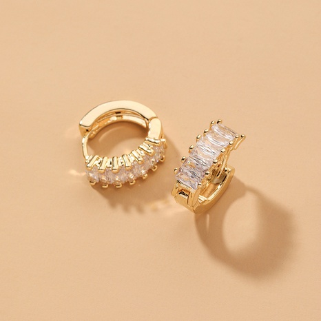 simple small retro zircon earrings's discount tags