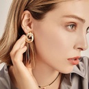 fashion metallic circle earringspicture13