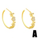 simple Cshaped exaggerated earringspicture10