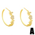 simple Cshaped exaggerated earringspicture14
