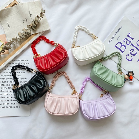 Mini children bag baby handbag girl chain messenger bag's discount tags