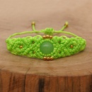 ethnic style handmade stone beaded woven braceletpicture20