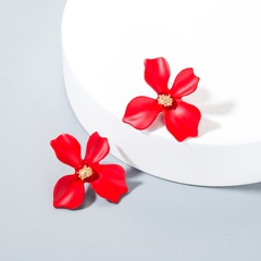 fashion flower earrings