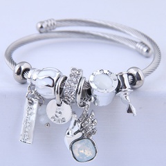 fashion DL sparkling angel wings bracelet