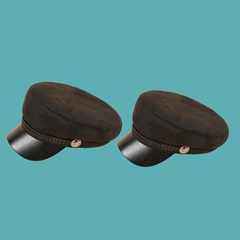 Black fashion simple beret