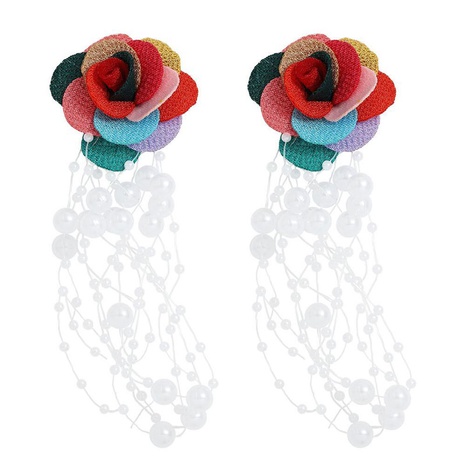 exquisite rose pearl earrings's discount tags
