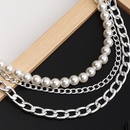 collar de perlas de cadena gruesa multicapa punkpicture12