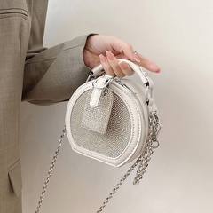 Korean fashion diamond-studded messenger shoulder bag