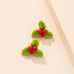 new simple fashion cherry earrings