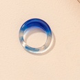 Koreanische einfache Farbe Acryl Ring Setpicture18