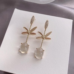 fashion simple maple leaf Earrings