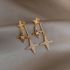 simple fashion star earrings
