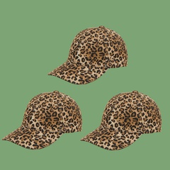 fashion leopard printing baseball cap