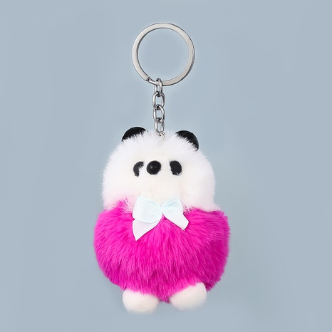 cute bear plush doll keychain's discount tags