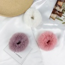 New fashion plush simple candy color imitation rabbit fur hair ring setpicture14