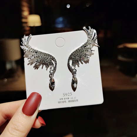 fashion angel wings ear bone clip's discount tags