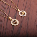 fashion inlaid zircon elephant pendant necklacepicture10