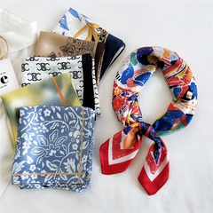 Korean thin square silk scarf wholesale
