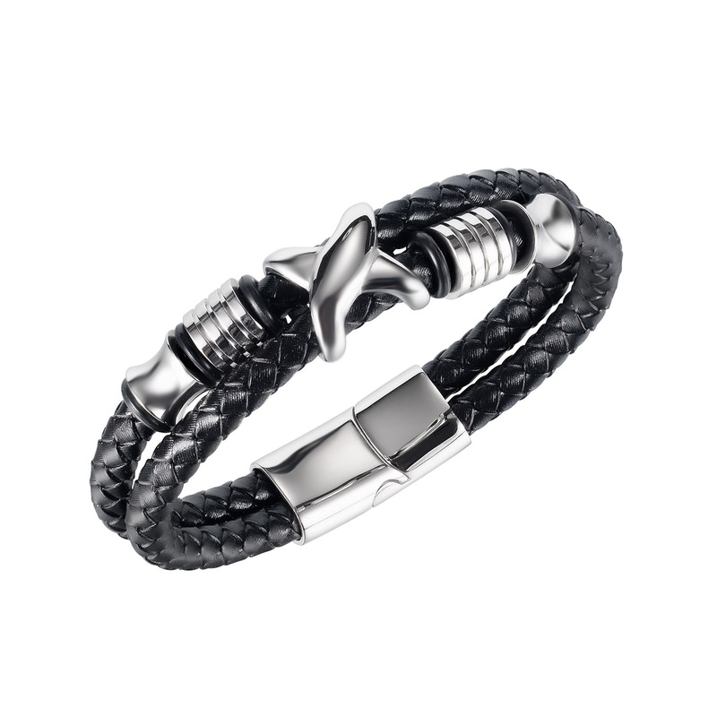 Fashion multilayer stainless steel bracelet