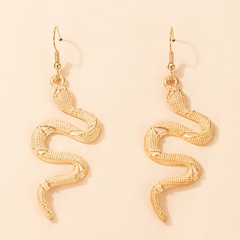 new fashion exaggerated snake-shaped earrings