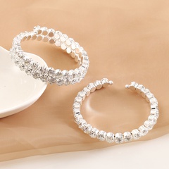 full diamond elastic bracelet