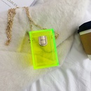 Acrylic transparent bag square box bag lipstick bag chain messenger bagpicture23