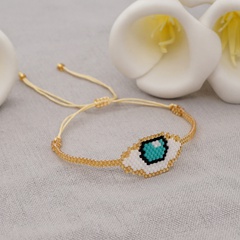 Miyuki beads hand-made eyes bracelet