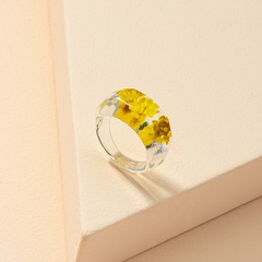 fashion dried flower ring