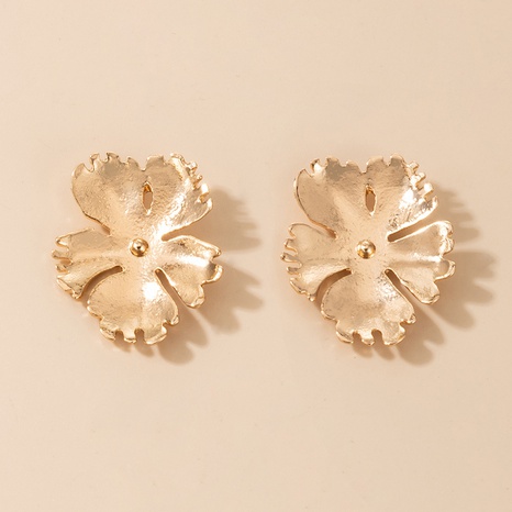 creative fashion simple flower earrings's discount tags