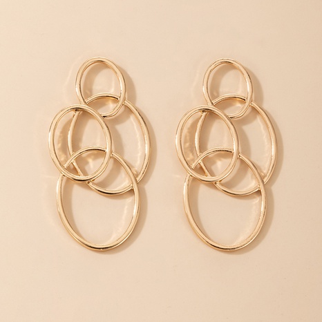 new fashion irregular hollow circle earrings's discount tags