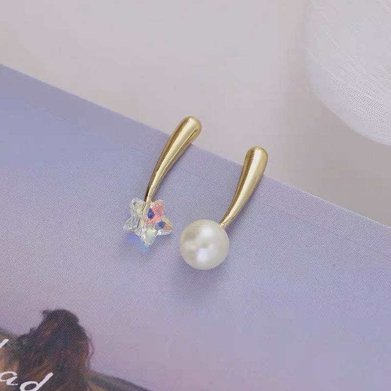 simple star pearl earrings wholesale