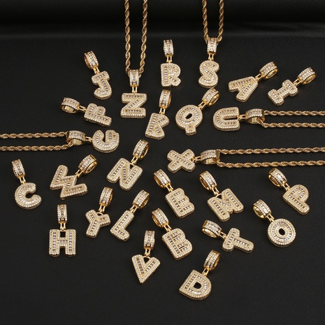 simple fashion Letter Necklace  NHBU321370's discount tags