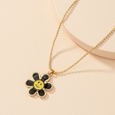 Fashion flower smiley alloy necklace wholesalepicture9