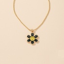 Fashion flower smiley alloy necklace wholesalepicture12