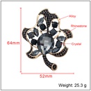 Fashion leaf full diamond hollow broochpicture16