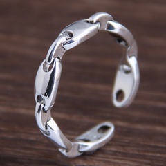 Mode einfachen Kupfer offenen Ring