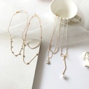 Fashion pearl multilayered alloy necklace wholesalepicture18