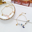 Fashion small star moon pearl alloy braceletpicture13