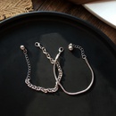 Korean geometric shape round buckle stitching braceletpicture15