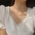 Fashion pearl multilayered alloy necklace wholesalepicture24