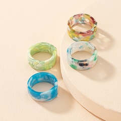 simple acrylic resin ring wholesale