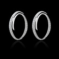 Fashion 26 English alphabet alloy diamond earringspicture45