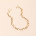 Hiphop geometric bracelet necklace set wholesalepicture13