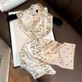 foulard en soie  imprim lapin blancpicture17
