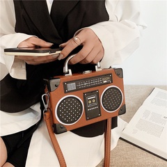new fashion wave radio box shoulder messenger bag