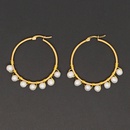 fashion baroque pearl large hoop earringspicture10