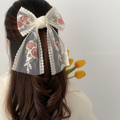 retro lace bow hair rope