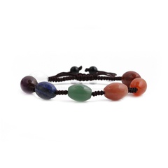 Fashion Seven chakra miyuki beads woven bracelet