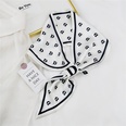 New korean fashion style cross printing silk scarfpicture53