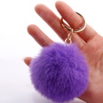 Fashion 7CM imitation rex rabbit fur small ball keychain wholesalepicture41